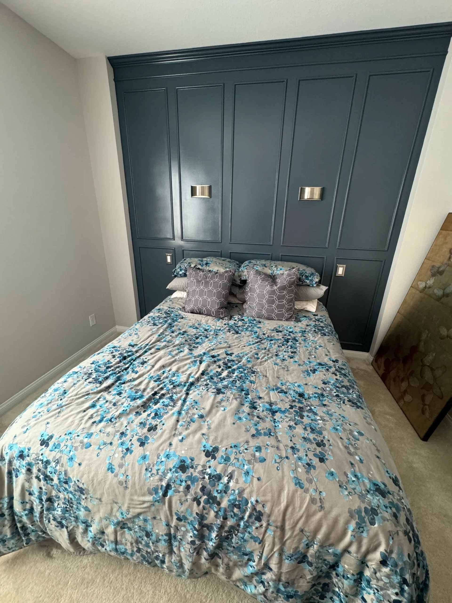accent wall custom build black las vegas