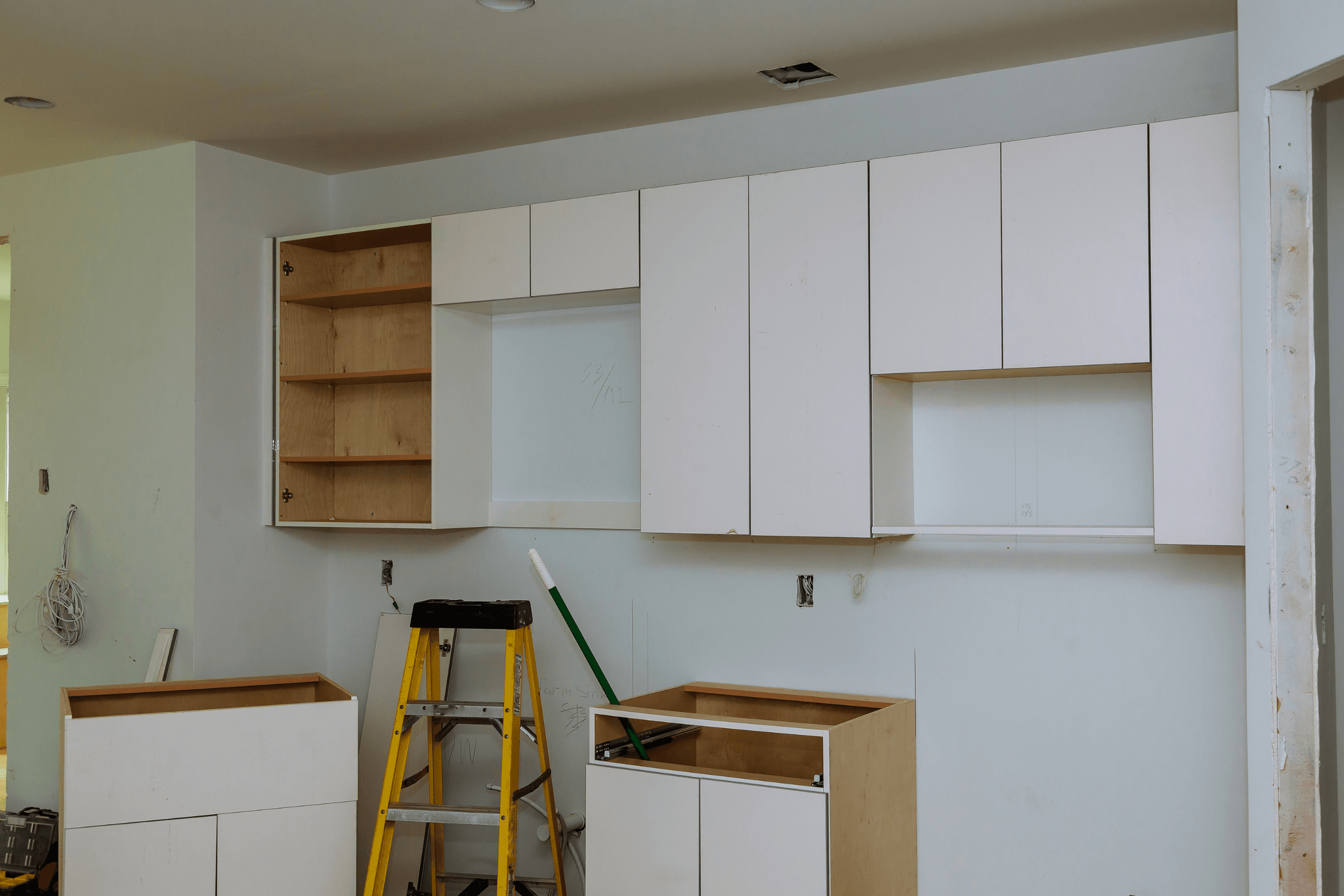 custom installed cabinets